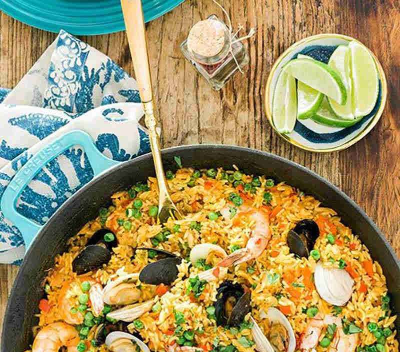 Paella en una villa privada en Sitges