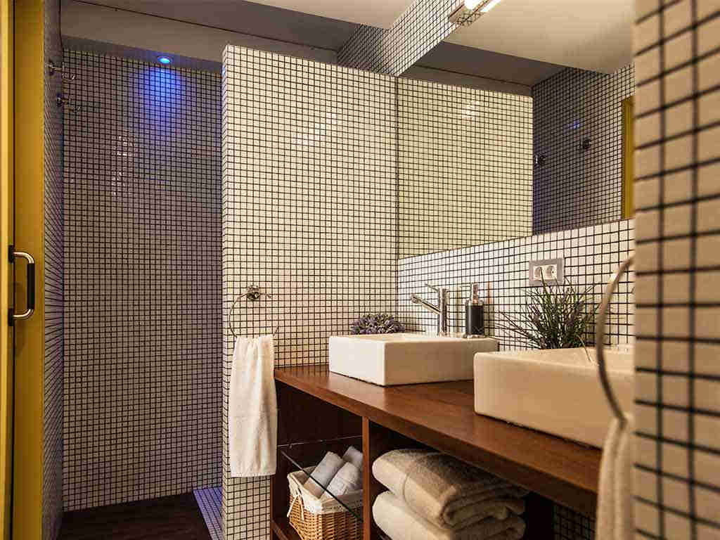 Villa vacacional en Sitges: cuarto de baño 1