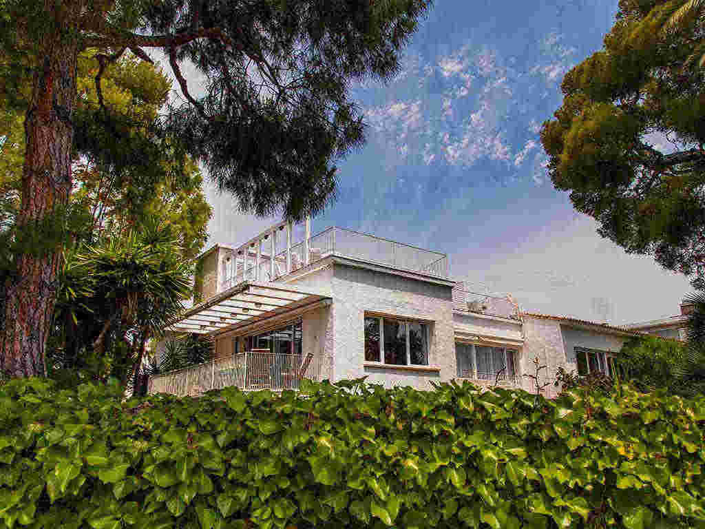 Villa vacacional en Sitges: fachada