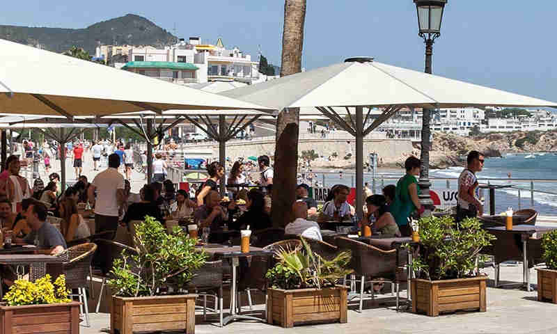 Restaurantes italianos en Sitges: Ragazzi en Playa San Sebastián