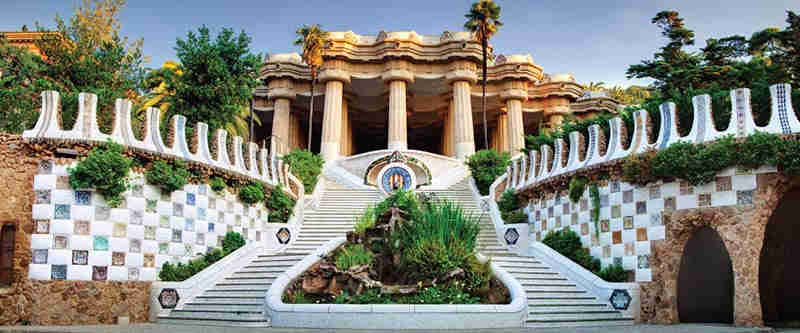 El Parque Güell de Barcelona