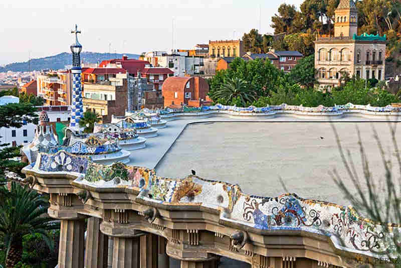 El Parque Güell: vacaciones en Sitges