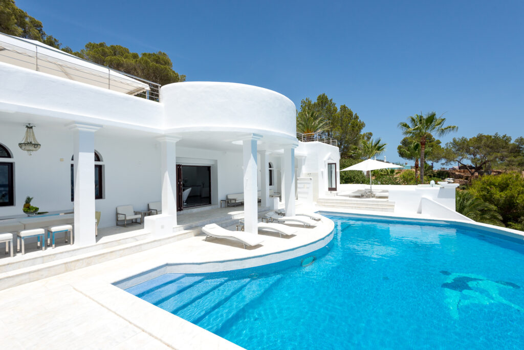 villas vacacionales con piscina privada Ibiza: Villa Rica